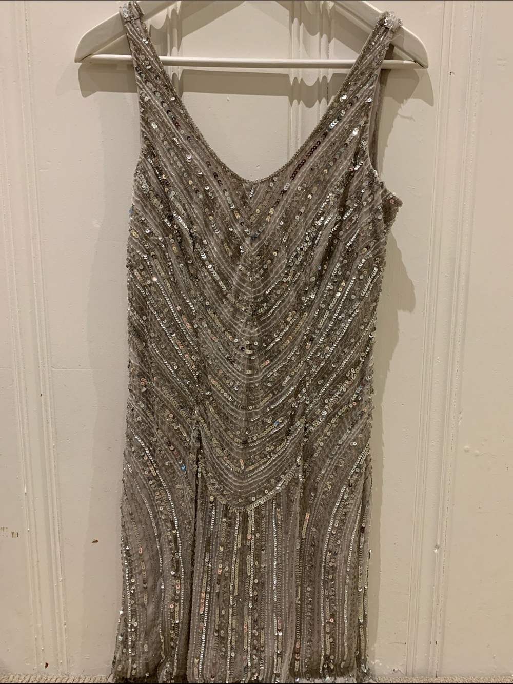 Sequin mini dress